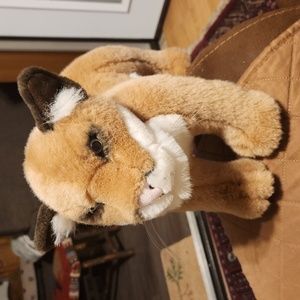 Mountain Lion 14x11" High Quality Lifelike Plush & Soft EUC